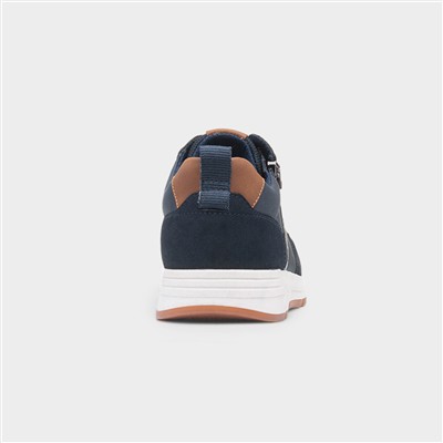 Terry Mens Navy Casual Shoe