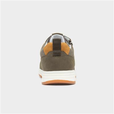 Terry Mens Green Casual Shoe