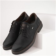 Relife John Mens Black Lace Up Wide Fit Shoe (Click For Details)