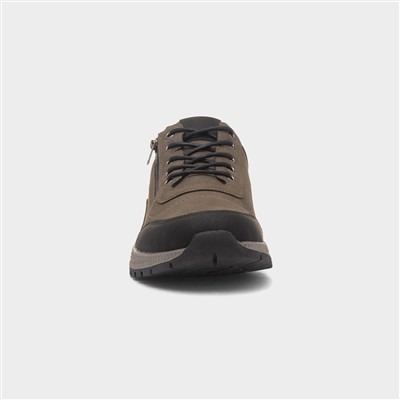 Oban Mens Khaki Casual Shoe