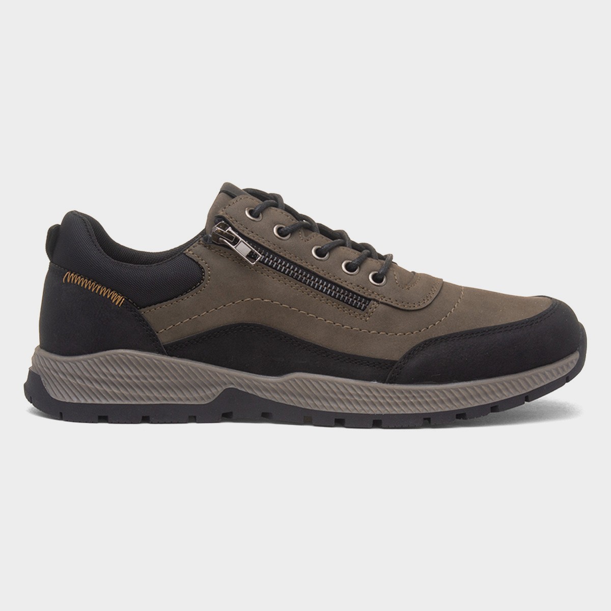 Oban Mens Khaki Casual Shoe