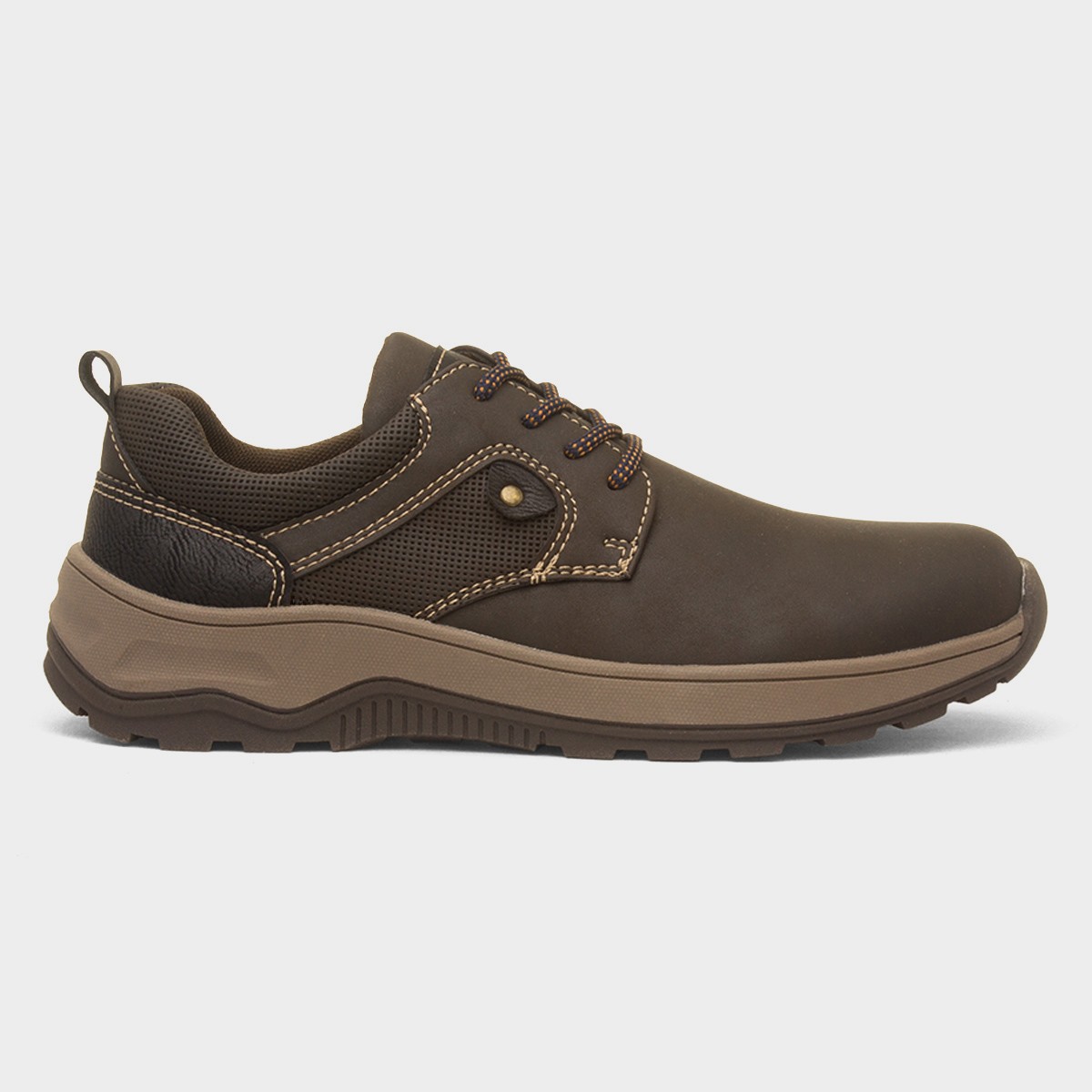 Montrose Mens Brown Lace Up Shoe