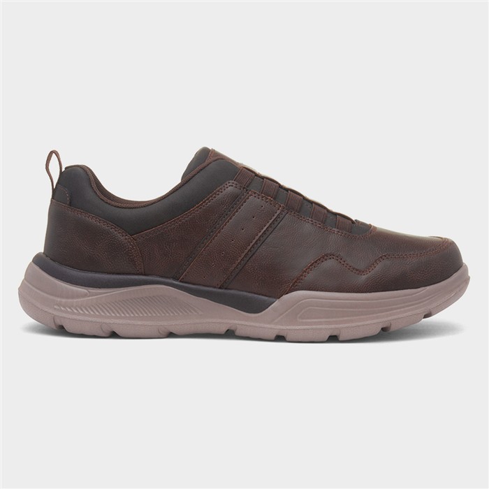 Raymond Mens Dark Brown Casual Shoe