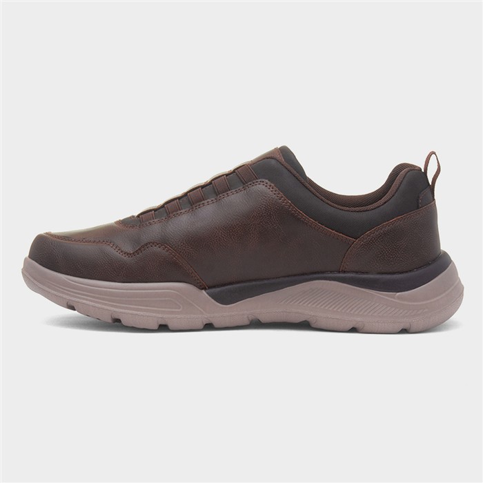 Raymond Mens Dark Brown Casual Shoe