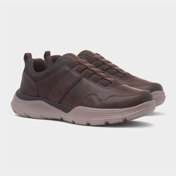 Raymond Mens Dark Brown Casual Shoe