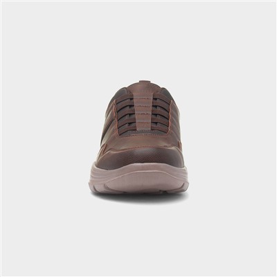 Raymond Mens Dark Brown Casual Shoe
