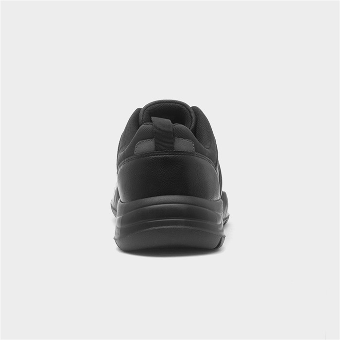Raymond Mens Black Casual Shoe