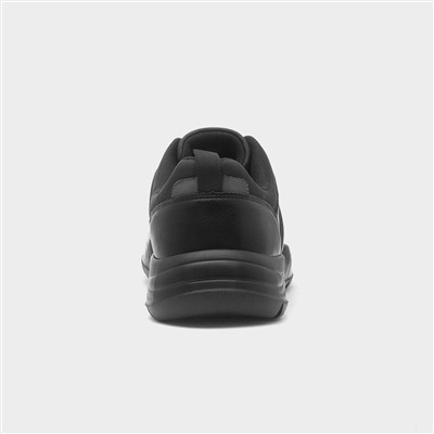 Raymond Mens Black Casual Shoe