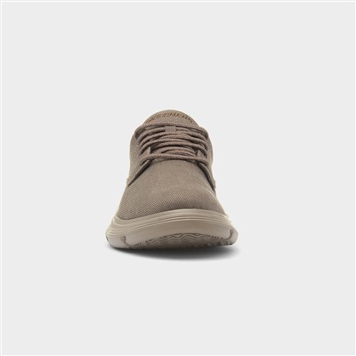 Slip Ins Garza Mens Dark Taupe Vegan Shoe