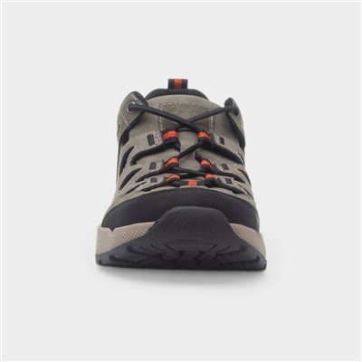 Neil Mens Khaki Lace Up Casual Shoe