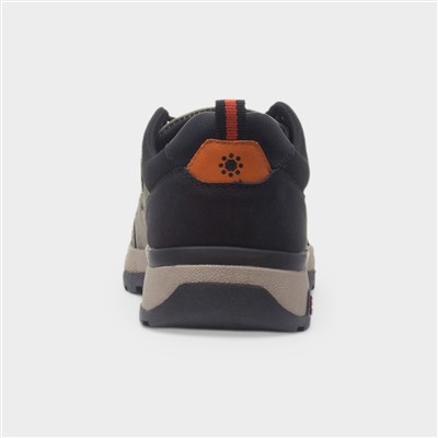 Neil Mens Khaki Lace Up Casual Shoe