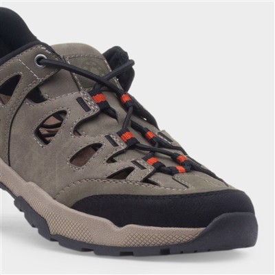 Neil Mens Khaki Lace Up Casual Shoe