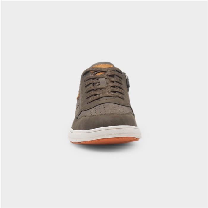 Connor Mens Khaki Casual Lace Up Shoe