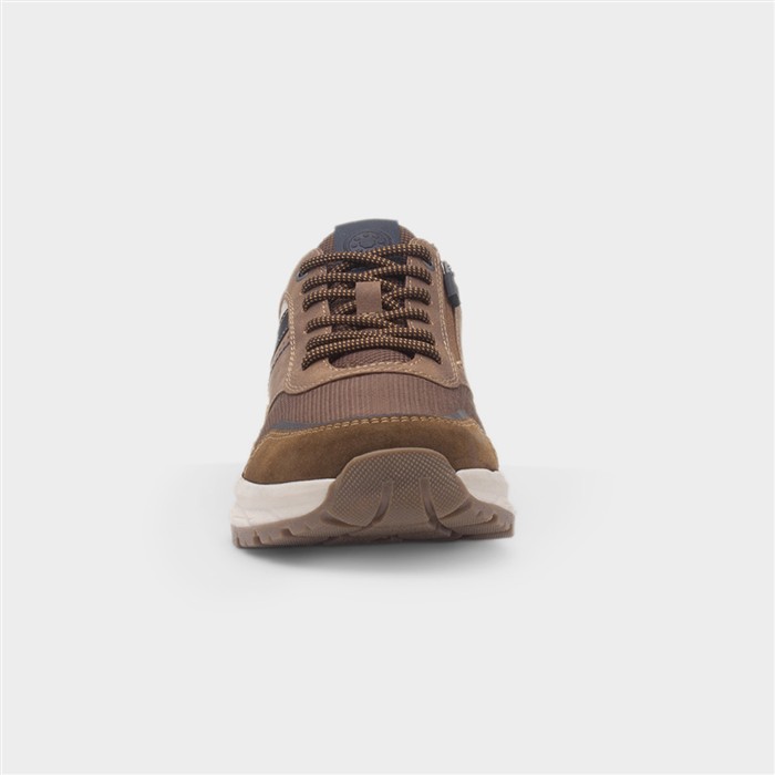 Thomas Mens Brown Casual Lace Up Shoe