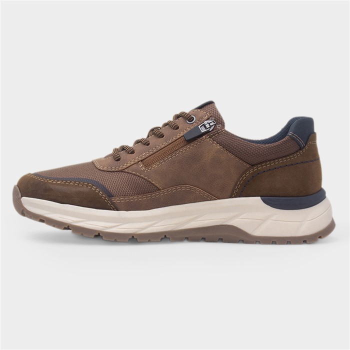 Thomas Mens Brown Casual Lace Up Shoe