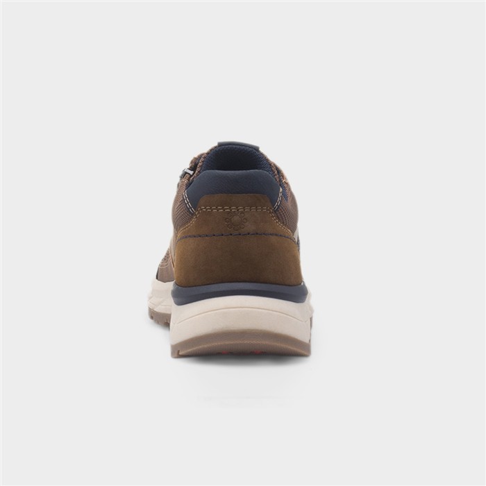 Thomas Mens Brown Casual Lace Up Shoe