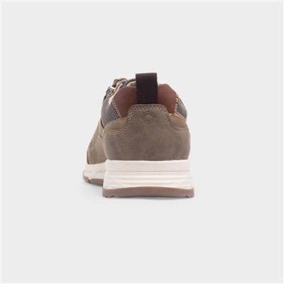 Nicholas Mens Taupe Casual Shoe