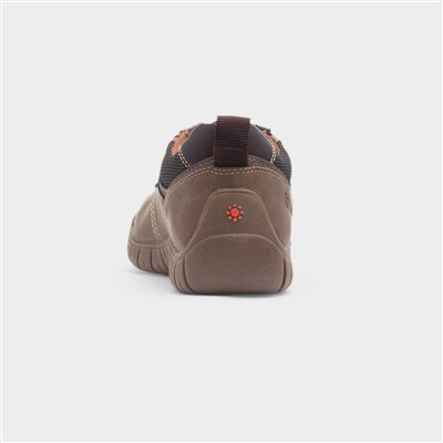 Nigel Mens Taupe Lace Up Shoe