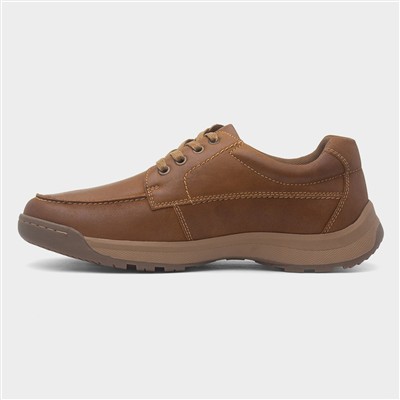 Oakhill Mens Tan Leather Shoe