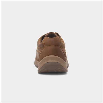 Oakhill Mens Tan Leather Shoe