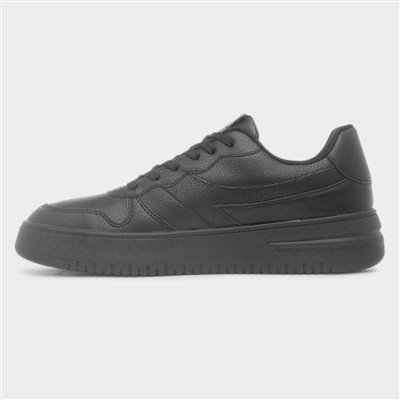 Gallagher Mens Black Lace Up Shoe
