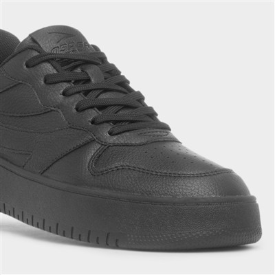 Gallagher Mens Black Lace Up Shoe