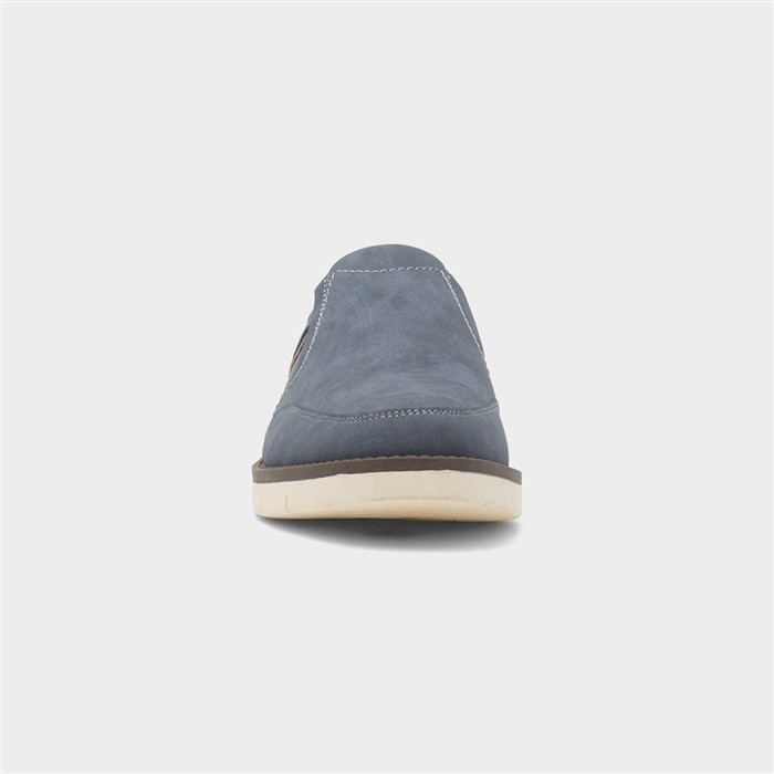 Sam Mens Blue Casual Slip On Shoe