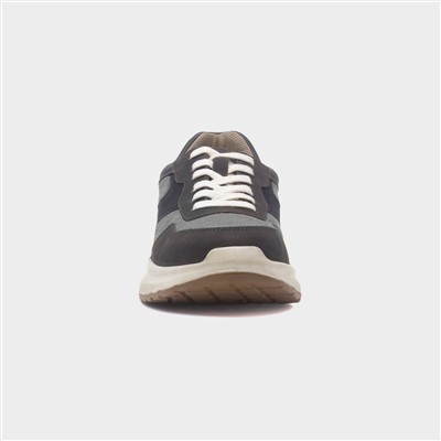 Wood Mens Grey Casual Shoe