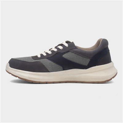 Wood Mens Grey Casual Shoe