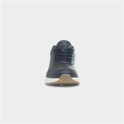 Diego Mens Navy Lace Up Casual Shoe