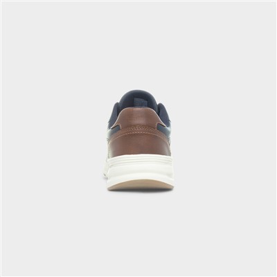 Diego Mens Navy Lace Up Casual Shoe