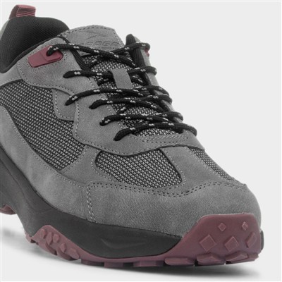 Didier Mens Grey Lace Up Shoe