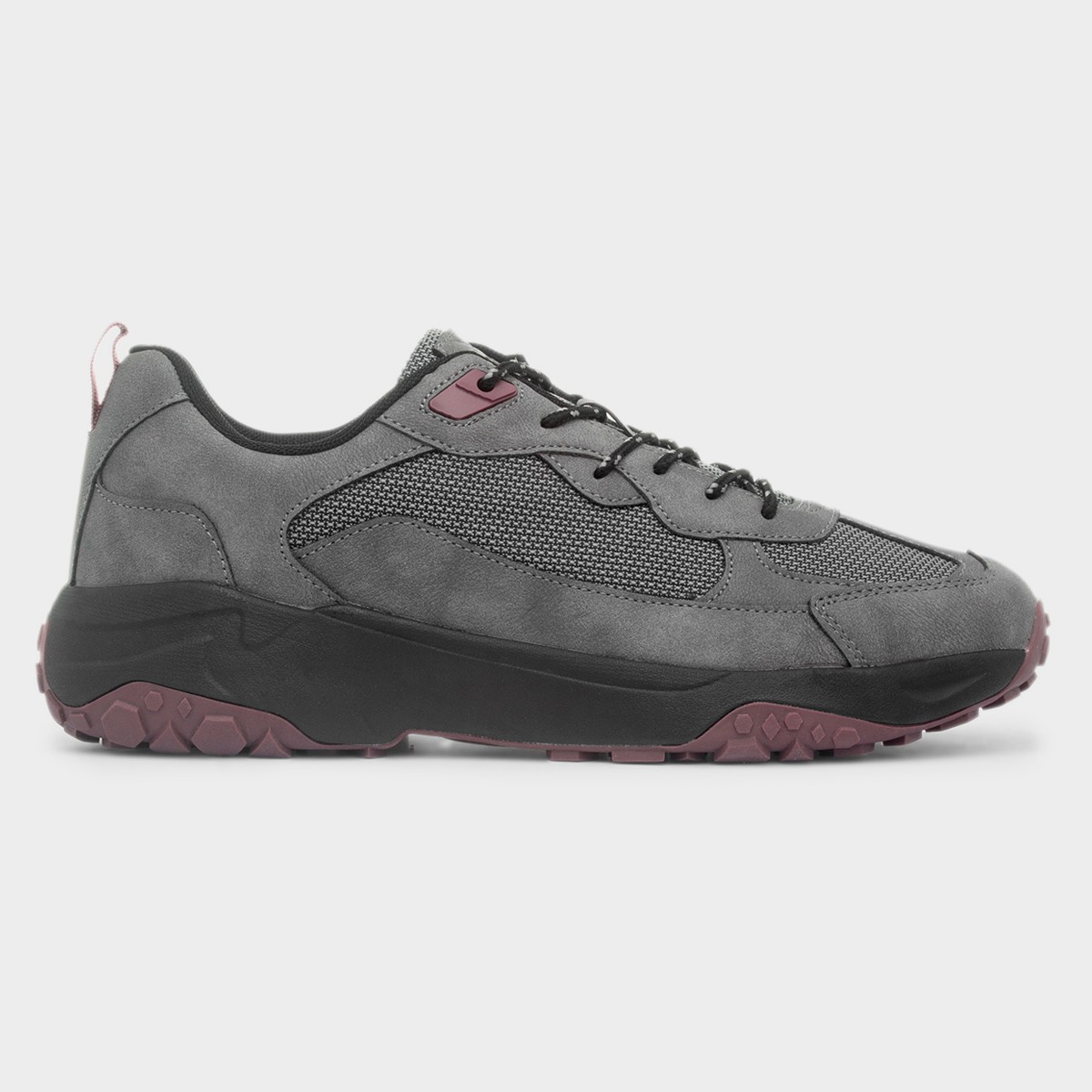 Didier Mens Grey Lace Up Shoe