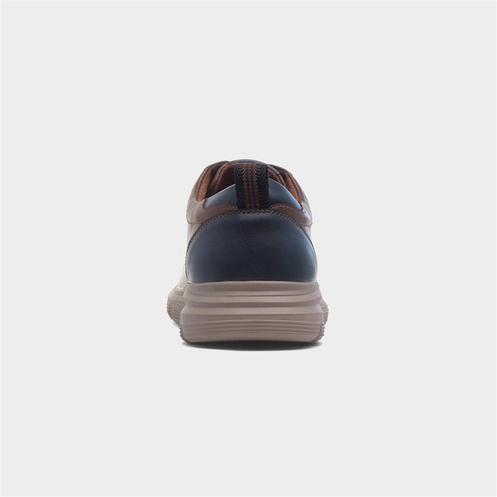 Tristan Mens Tan Lace Up Casual Shoe