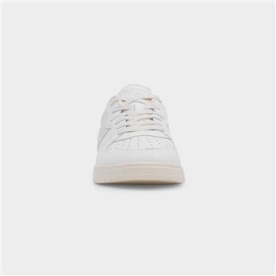 Hart Mens White Fleeced Line Casual Shoe