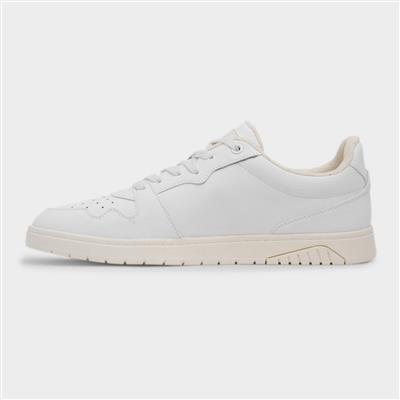 Hart Mens White Fleeced Line Casual Shoe