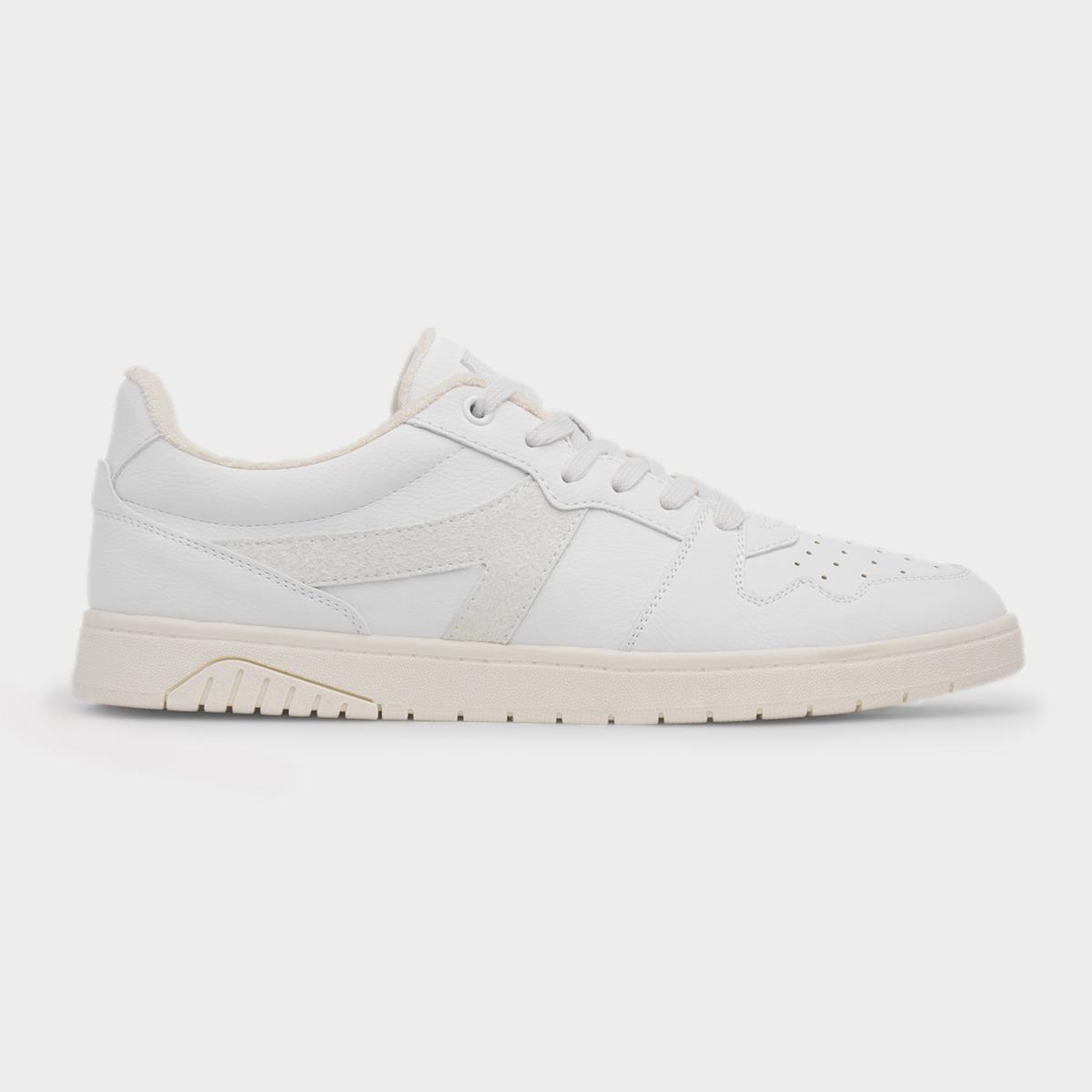 Hart Mens White Fleeced Line Casual Shoe