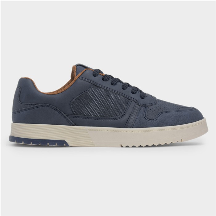 Bellingham Mens Navy Lace Up Casual Shoe