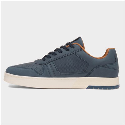 Bellingham Mens Navy Lace Up Casual Shoe