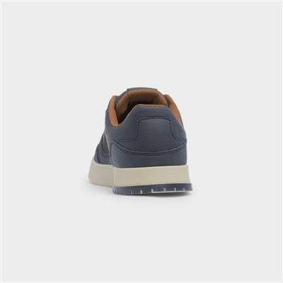 Bellingham Mens Navy Lace Up Casual Shoe