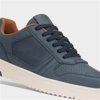 Bellingham Mens Navy Lace Up Casual Shoe