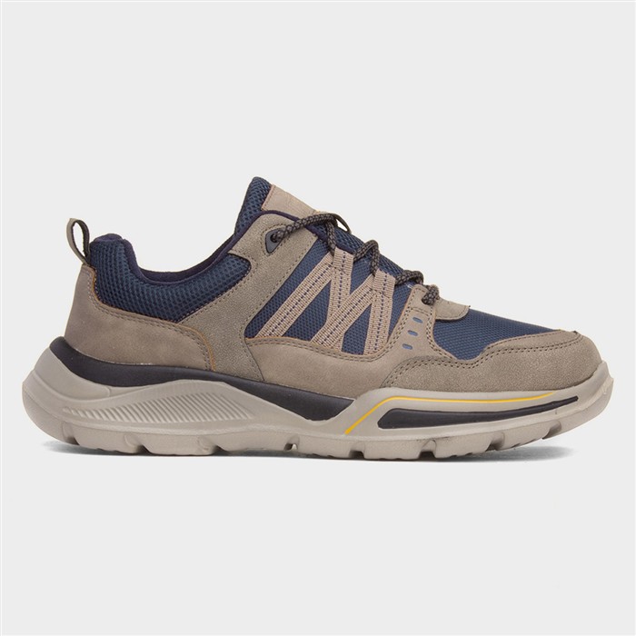 Maddison Mens Taupe Chunky Casual Shoe