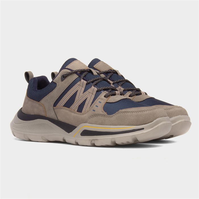 Maddison Mens Taupe Chunky Casual Shoe