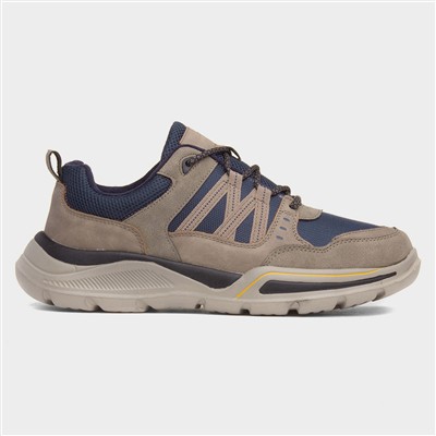 Maddison Mens Taupe Chunky Casual Shoe