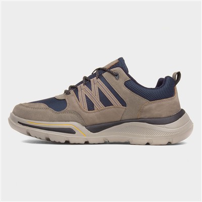 Maddison Mens Taupe Chunky Casual Shoe