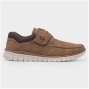 Comfy Steps Jeffrey Mens Light Brown Casual Shoe (Click For Details)