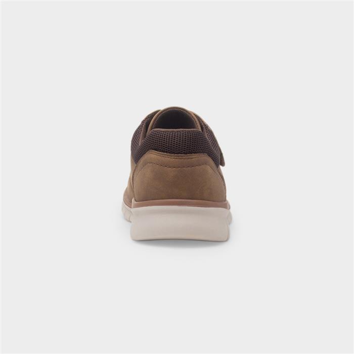 Jeffrey Mens Light Brown Casual Shoe
