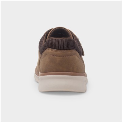 Jeffrey Mens Light Brown Casual Shoe