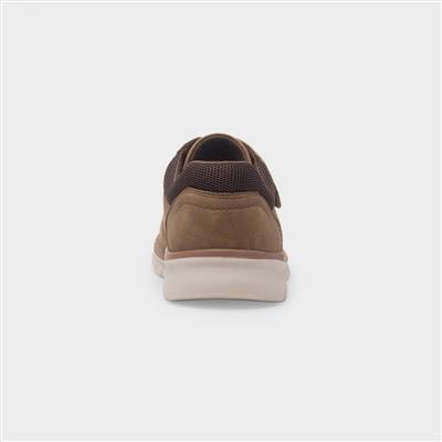 Jeffrey Mens Light Brown Casual Shoe