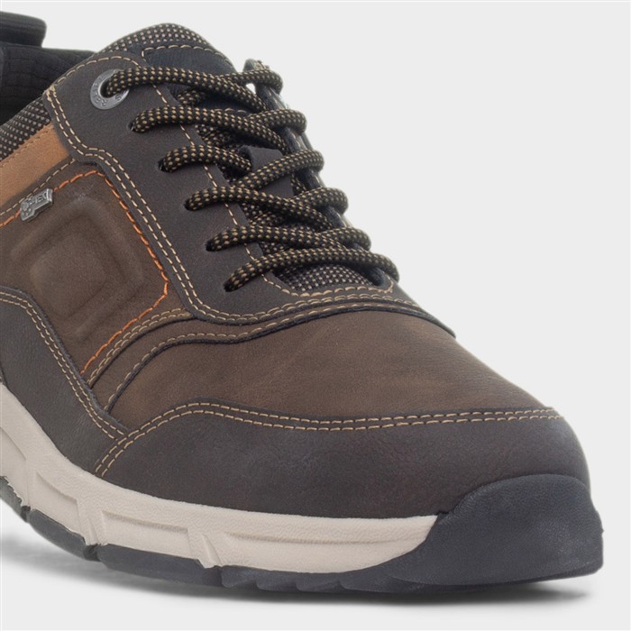 Gordon Mens Dark Brown Lace Up Shoe